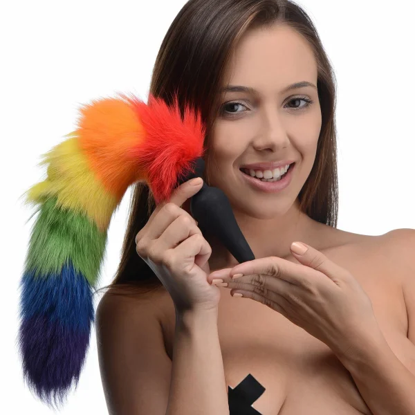 Tailz Rainbow Tail Anal Plug