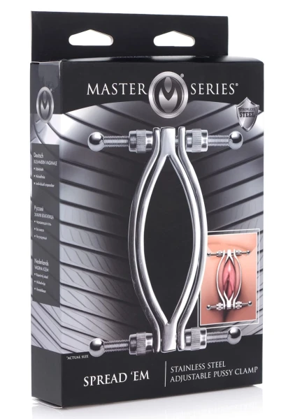 Stainless Steel Adjustable Pussy Clamp