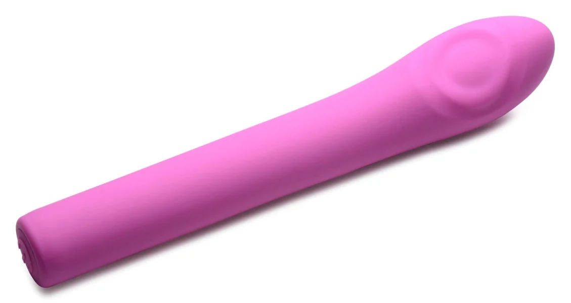 5 Star 9x Pulsing G-spot Silicone Vibrator - Pink