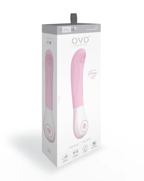 Ovo E8 Rechargeable Vibrator Pink