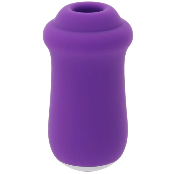 Sugar Rush Silicone Pressure Wave Clitoral Suction Stimulator With Vibration By CalExotics - Purple