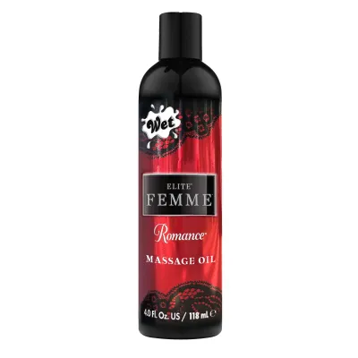 Inttimo by Wet Massage Oil Romance 4 Fl Oz 120ml