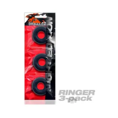 Oxballs Ringer Cockring 3 pack Plus silicone Special Edition Night