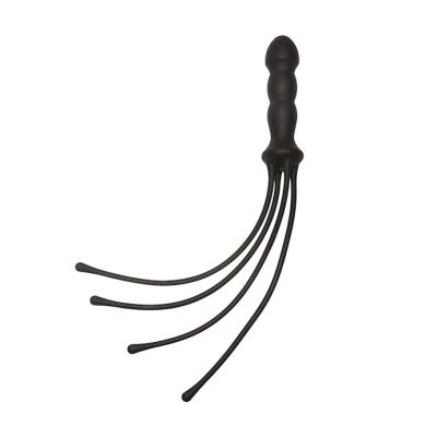 The Quad Silicone Whip Black