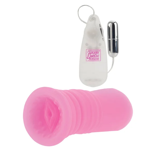 Sue Johanson Glow In The Dark Vibrating Super Head Honcho Pink