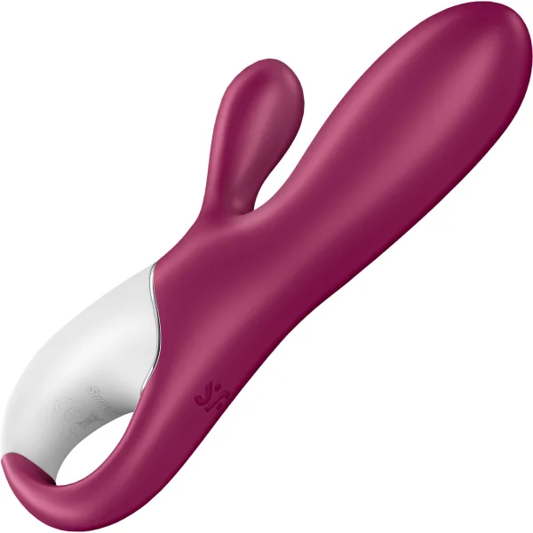 Satisfyer Hot Bunny Rechargeable Warming App Enabled 12-Function Dual Stimulation Vibrator