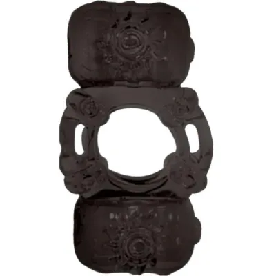 The Macho Stallions Partners Pleasure Ring Waterproof Black