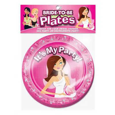 Bride To Be Plates