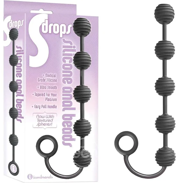 S-Drops Silicone Anal Beads — image 7 of 9