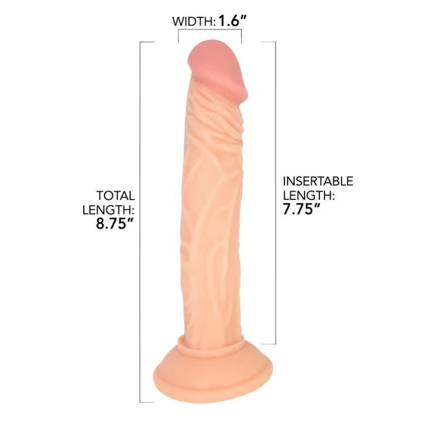 Best-Selling #1 Vibrating 8.5" Suction-Cup Dildo