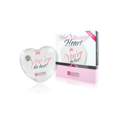 Lovers Premium Hot Massage Heart Xl The Best Clear