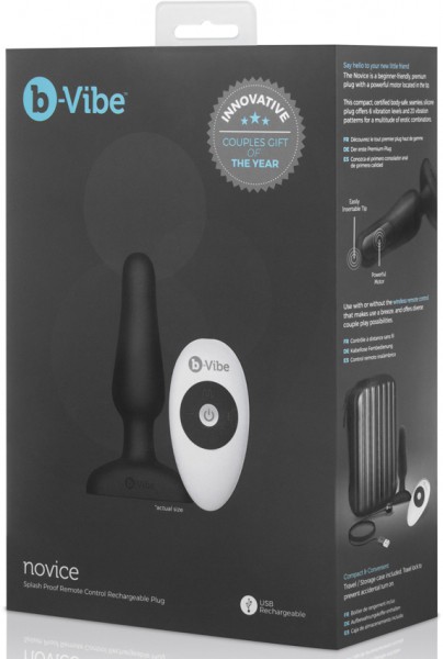 Novice Vibrating Butt Plug