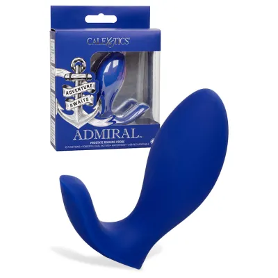 California Exotic Admiral 3 5 Vibrating Prostate Rimming Anal Probe