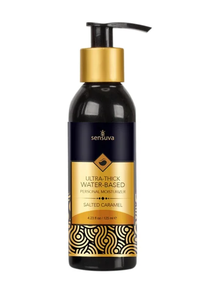 Ultra-Thick Water-Based Personal Moisturizer 4.23 Fl Oz. - Salted Caramel