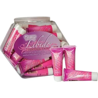 Libido Aphrodisiac for Her 36 Piece Fishbowl 0 5 Oz Tubes
