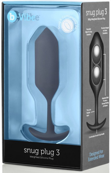 Snug Plug 3 Weighted Butt Plug