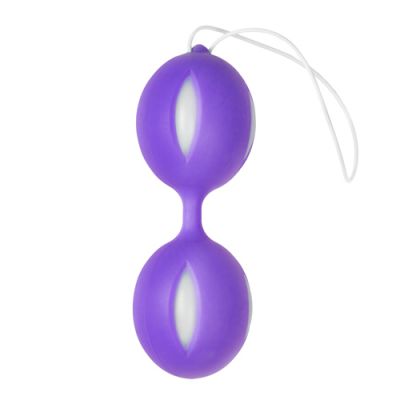 Wiggle Duo Kegel Ball Purple White