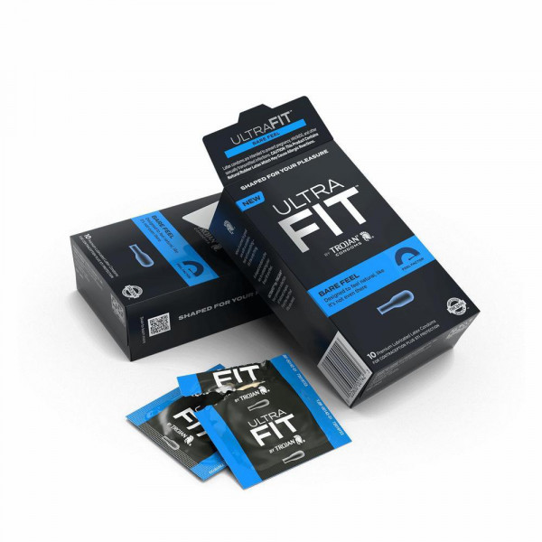Trojan Ultra Fit Bare Feel Condoms | 10-Pack