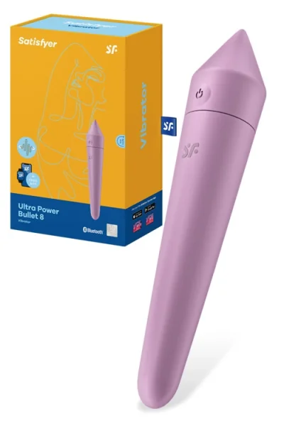 Ultra Power Bullet 8 - Purple - 5.5 Inch