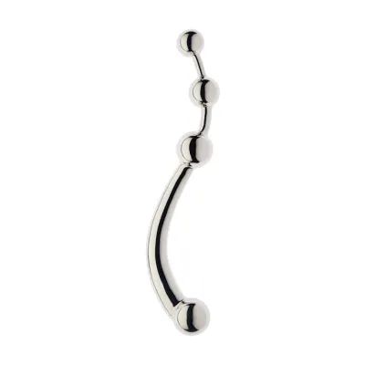 Kink Range Tri Ball P Spot Massager 10 2 Inch Silver 10 2 Inch