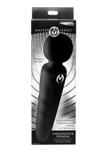Thunderstick Premium Ultra Powerful Silicone Rechargeable Wand