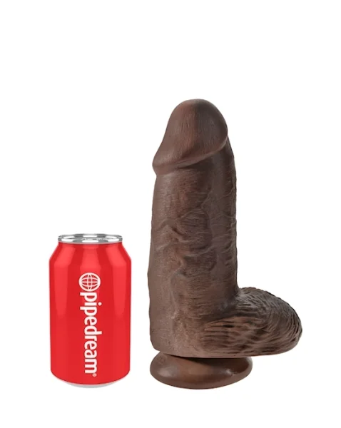 King Cock Chubby - Brown - 9 Inch