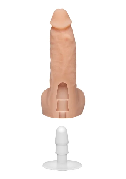 Signature Cocks - Lulu of LeoLulu - 8 Inch ULTRASKYN Cock with Removable Vac-U-Lock Suction Cup