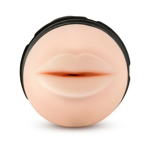 M For Men The Torch Luscious Lips Beige Stroker
