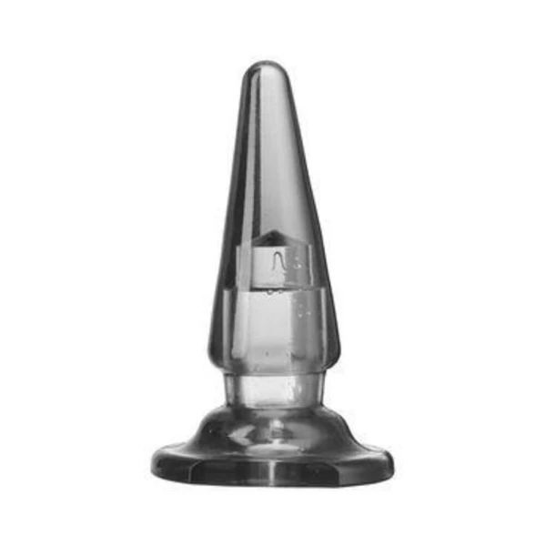 Butt Plugs: Cloud 9 Big Anal Plug Clear Gray