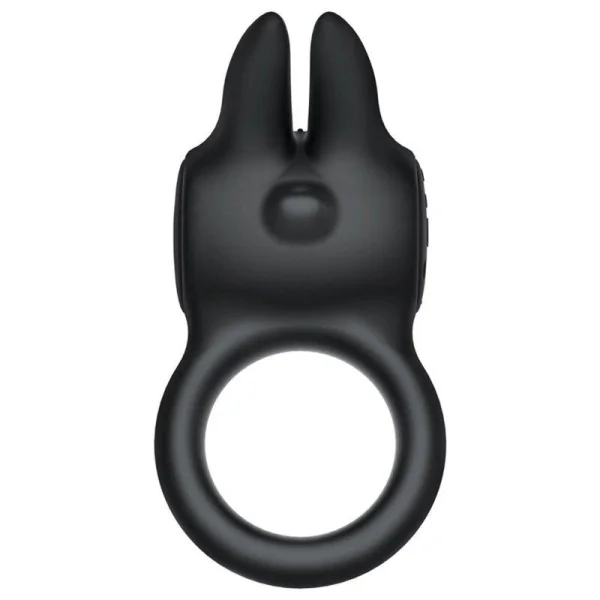 Rabbit Silicone Rechargeable Cock Ring For Couples
