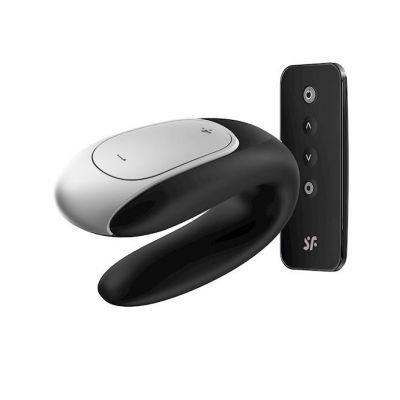 Satisfyer Double Fun Black 3 7 Inch