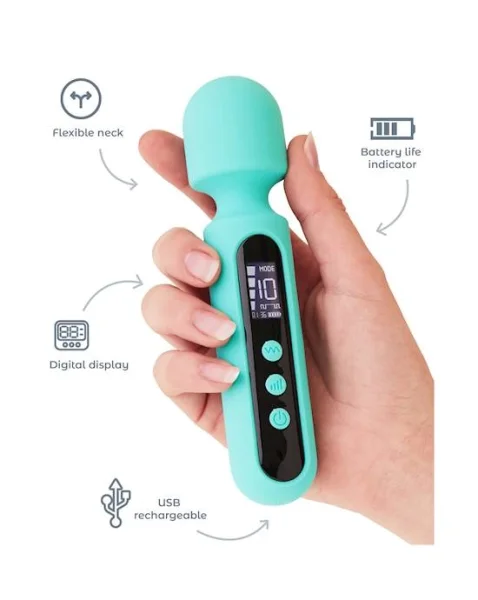 Share Satisfaction Ema Mini Digital Wand - 6.7 Inch