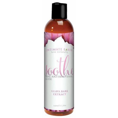 Intimate Earth Soothe Anal Glide Water Based Lube 8oz
