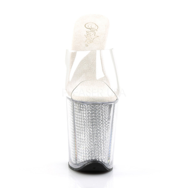 8 inches Heel, 4 inches PF Slide W/Simulated RS Filled Bottom — image 14 of 16