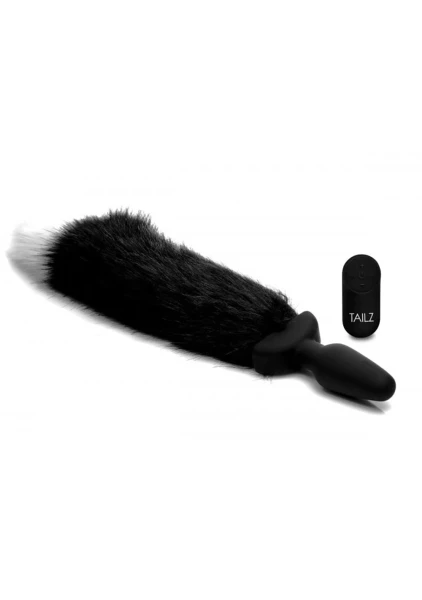 Tailz Waggerz Moving and Vibrating Fox Tail Anal Plug — image 5 of 8