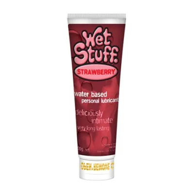 Wet Stuff Strawberry 100g Tube Flavoured Lubricant