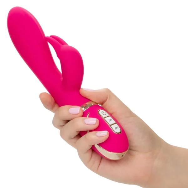 Jack Rabbit Signature Silicone Ultra-Soft Rabbit Dual Stimulation Vibrator by CalExotics