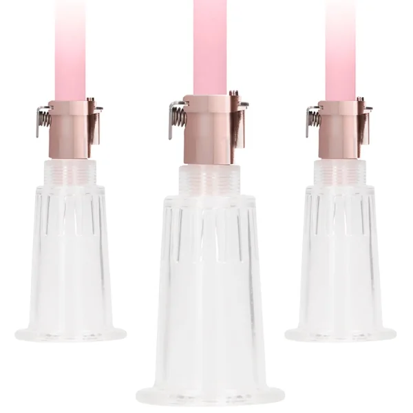 Pumped Rechargeable Clitoral & Nipple Pump Set