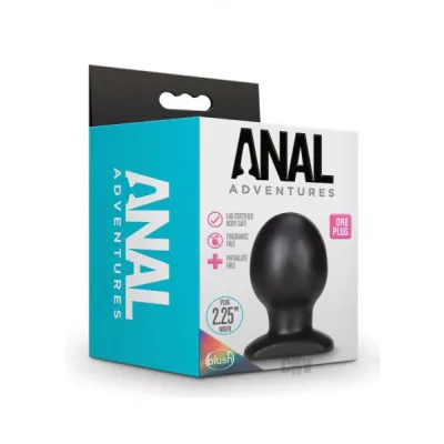 Blush Anal Adventures Orb Plug Black