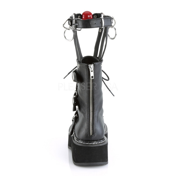 2 inches PF Ankle Boot W/ Calf High Leg Brace, Metal Back Zip — image 4 of 4