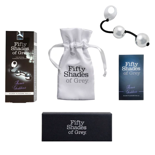 Fifty Shades - Inner Goddess Silver Metal Pleasure Balls — image 8 of 10