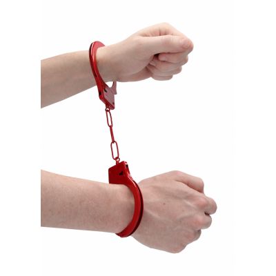 Beginner s Handcuffs Red Kinky Handcuffs
