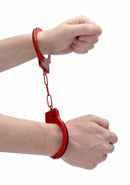 Beginner's Handcuffs - Red - Kinky Handcuffs