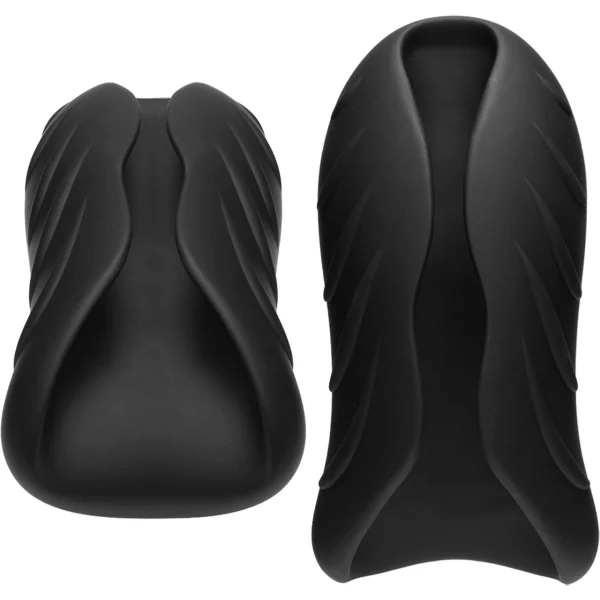 Doc Johnson Optimale Secondskyn Warming, Vibrating Silicone Stroker Sleeve