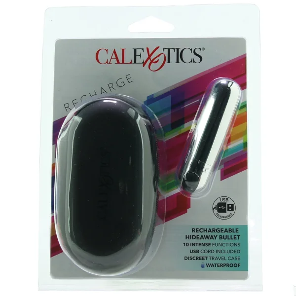 Rechargeable Hideaway Bullet - Silver