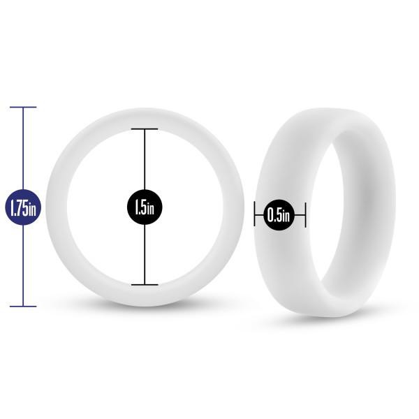 Blush Performance Silicone Glo Glow-in-the-Dark Cock Ring — image 5 of 10