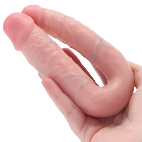 RealRock U Shaped 5 Inch Double Dildo — image 4 of 6