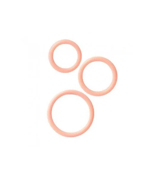 Silicone Support Rings - Ivory