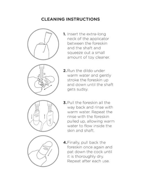 King Cock 9 Inch Uncut Suction Cup Dildo - Flesh - 9 Inch