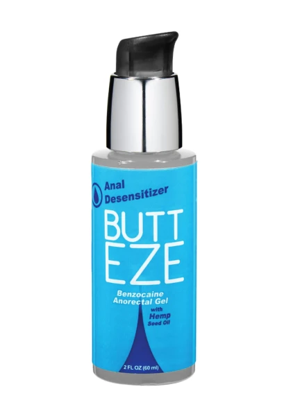 Butt Eze Desensitizing Lubricant w/Hemp Seed Oil - 2 oz